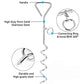 Dog Tie Out Cable and Anti Rust Spiral Stake , 30ft Outside Leash&Chain for Camping and Yard, 16'' Heavy Duty for Medium-Large Dogs Up to 125 lbs