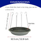 Bird Seed Catcher Tray Platform Feeder Hanging Tray Fits Most feeders Catches Most Falling Seed and Husk Great for Attracting Birds Outdoors, Backyard, Garden - No Feeders
