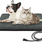 PETNF Outdoor Heated Pet Bed with Waterproof Cover,Pet Heating Pads for Dog,Soft Electric Blanket Auto Temperature Control,Heating Mat for Dog House Cabin Cot Doorway,Rescue Cats