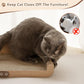 NATUYA Cat Scratcher Cardboard Lounge Bed, 24 Inch Large Cats Scratching Board Couch, Durable Cat Scartch Pad for Indoor Cats