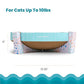 Catstages Scratch, Snuggle & Rest – 2‑in‑1 Indoor Cat Scratcher & Elevated Cat Lounger, Catnip Included