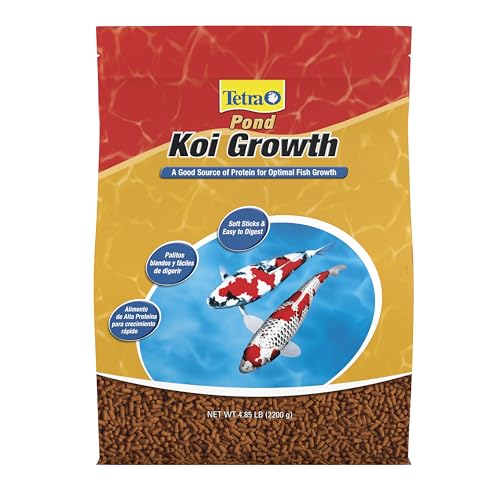TetraPond Koi Growth 4.85 Pounds, Soft Sticks, Pond Fish Food
