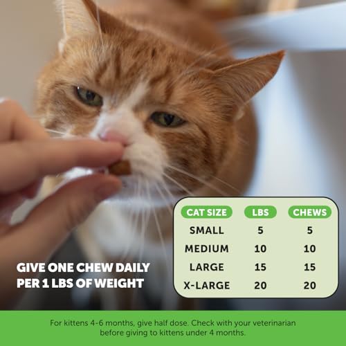 Cat Urinary Tract Health Crunchy & Creamy Chews - Promotes Healthy Digestion & Normal Bladder Function with Cranberry, Antioxidants, & Probiotics