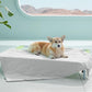 Bedsure Premium Cooling Blanket for Large Dog - Q-MAX>0.5, Breathable Summer Washable Cold Pet Mat, Soft Durable Self Cooling Dog Mat for Hot