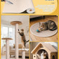78.7"x15.8" Cat Scratch Mat, Trimmable Self-Adhesive Carpet, DIY Climb Cat Scratcher for Furniture Couch or Wall Protector, Covering Cat Scratching Post Replacement Pads (Beige)