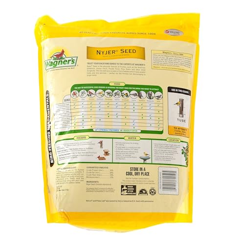 Wagner's 62050 Nyjer Seed Wild Bird Food, 10-Pound Bag