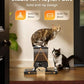 oneisall Automatic Cat Feeder for 2 Cats, 20 Cups/5L Automatic Cat Food Dispenser for Small Pets Indoor, Timed Cat Feeder for Dry Food