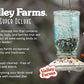 Valley Farms Super Deluxe Wild Bird Food for Outside feeders - 0% fillers - Loads of Sunflower Seed - w/Peanut kernels -Feed More Birds w/Less Seed (4 LBS)