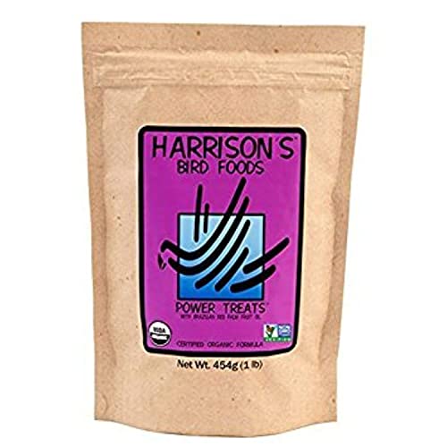 Harrison's Bird Food Power Treats with Red Palm Fruit Oil, 1 lb. 454g