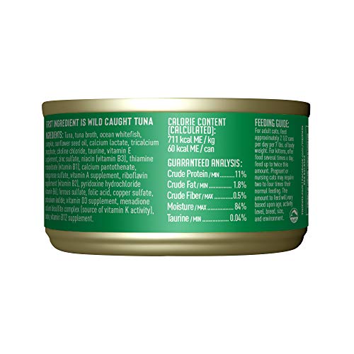 Tiki Cat Aloha Friends Wet Cat Food, Tuna, Ocean Whitefish & Pumpkin, 3 oz. Cans (12 Count)