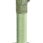 Basics Cat Scratcher - Indoor Cactus Single Cat & Kittens Scratching Post with Dangling Ball, Medium (25.6" H) - Green