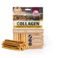 Wild Eats Venison Collagen Sticks for Dogs (25 Pack, 0.6 cm Wide) Long Lasting Dog Chews No Hide Dog Treat Bully Stick Alternative, Rawhide Free