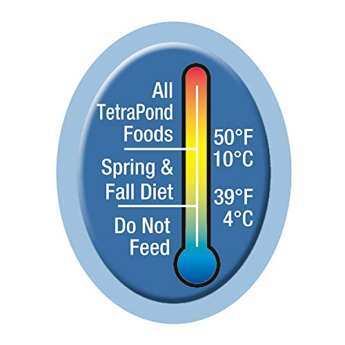 TetraPond Spring And Fall Diet 7.05 Ounces, Pond Fish Food, For Goldfish And Koi