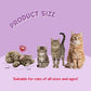 Snuggle Kitty Heartbeat Cat Toy for Kittens and Cats with Real-Feel Pulse and Heat Pack, Calming Sleep Aid for Cat Anxiety, New Kitten Essentials - Tan Tiger