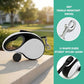 Retractable Dog Leash 26FT for Large Dogs up to 110lbs, Extra Long Strong Nylon Tape, 360° Tangle-Free, One-Handed Brake&Lock, with Poop Bag
