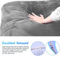 Dog Bed for 150 Pounds Dogs, Super Comfy Large Bed, 47 Inches Orthopedic Sleeping Mattress for XL Dogs, Jumbo Size with Anti Slip Bottom, with Removable and Washable Cover