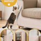 78.7"x15.8" Cat Scratch Mat, Trimmable Self-Adhesive Carpet, DIY Climb Cat Scratcher for Furniture Couch or Wall Protector, Covering Cat Scratching Post Replacement Pads (Beige)