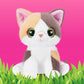 Pets Alive Smitten Kittens Series 2 (Calico Cat) by ZURU – Interactive Plush Cat Toy with 10 Sounds, Surprise Unboxing, Soft Collectible Pet for Ages 3+