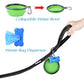 PetBonus Double Dog Leash, No Tangle Dual Leash, Reflective Walking Training Lead, 4 Comfortable Padded Handles for 2 Dogs with Collapsible Bowl and
