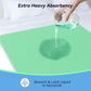 4 Pack 36” x 36” Extra Heavy Absorbency Washable Underpads, Waterproof Quick Drying Nursing Incontinence Reusable Washable Bed Pee Pads for Dogs, Diaper Changing & Adults, Green