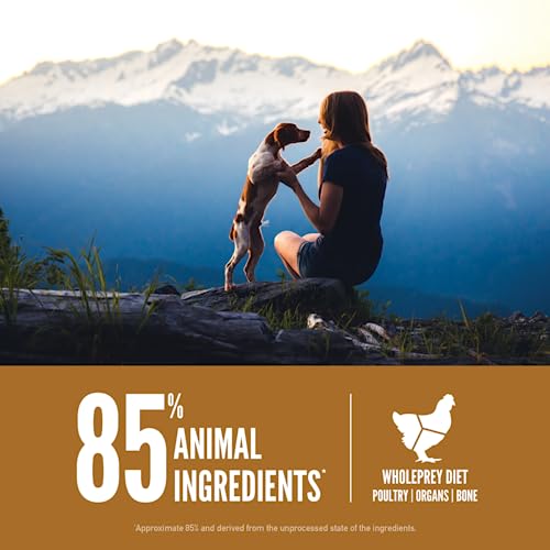 ORIJEN Grain Free High Protein Dry Dog Food Puppy Recipe 4.5lb Bag