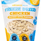 hotspot pets Freeze Dried Chicken Treats for Cats & Dogs -1LB Big Bag- USA Made- Healthy Single Ingredient-Resealable Bag, All Natural Grain-Free (Chicken Breast)- Perfect for Training, Topper & Snack
