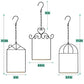 3PK Metal Frame Hummingbird Swings and Perches with Wooden Dowel Black Bird Swing Outdoor Bird Perch Humming Bird Swing