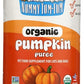 Nummy Tum Tum Organic Pumpkin For Dogs & Cats, 15 Ounce (Pack of 12)