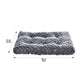 Basics Cat and Dog Bed and Crate Pad, Machine Washable, Indoor, 23 x 18 x 2.5 inches, Gray