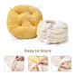 EHEYCIGA Cat Tunnel Bed for Indoor Cats, Cute Cat Donut Toy Tunnel for Small Large Cats with Washable Circle Cushion, Peekaboo Pet Cave Play Tunnel for Kitten, Puppy, Rabbit