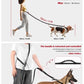 Hands Free Dog Leash, 5.9-8.2ft Multifunctional Crossbody Rope with Explosion-Proof Handle and Adjustable Training Hands Free Leash for Medium Dog