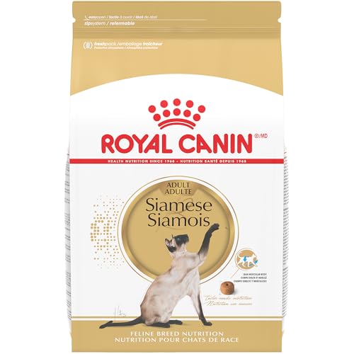 Royal Canin Feline Breed Nutrition Siamese Adult Dry Cat Food, 6 lb Bag
