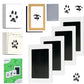 DeerZone Inkless Paw Print Kit,Dog Paw Print Kit,Dog Nose Print Kit,Clean Touch Ink Pads and Imprint Cards,Pet Paw Print Impression Kit for Dogs Cats Footprint Keepsake