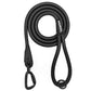 Rope Dog Leash, 6 Foot Heavy Duty Dog Leash with Aviation Aluminum Auto Locking Carabiner, Strong Nylon Pet Lead for Small, Medium, Large Dogs