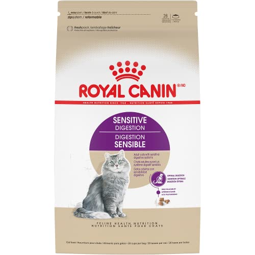 Royal Canin Feline Health Nutrition Sensitive Digestion Adult Dry Cat Food, 7 lb Bag
