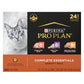 Purina Pro Plan Gravy, High Protein Wet Cat Food Variety Pack, Complete Essentials Chicken and Turkey Favorites - (Pack of 24) 3 oz. Cans