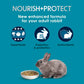 Kaytee Forti-Diet Pro Health Nourish+Protect Adult Rabbit Food, Comprehensive Nutrition Backed by Science, Digestive Health, Immune Support, 5 pounds