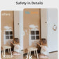 Security Camera 2K, blurams Baby Monitor Dog Camera 360-degree for Home Security w/Smart Motion Tracking, Phone App, IR Night Vision, Siren, Works with Alexa & Google Assistant & IFTTT, 2-Way Audio