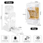 No Mess Bird Feeder Water Dispenser Set, Parakeet Cage Accessories, Bird Feeder and Waterers in Cage for Cockatiels, Finches, Lovebirds, Budgies, Canaries