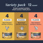 Instinct Flaked Entrees in Gravy, Wet Canned Cat Food, Grain-Free - Variety Pack, 3 oz. Cans (Pack of 12)