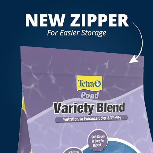 TetraPond Variety Blend Fish Food to Enhance Color and Vitality