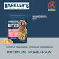 Barkley’s Bag Salmon Bites, Freeze Dried Dog Treats and Food Topper, Made with Wild-Caught Salmon, Bite-Sized Whole Pieces for Training Rewards, for