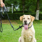 Rope Dog Leash, 6 Foot Heavy Duty Dog Leash with Aviation Aluminum Auto Locking Carabiner, Strong Nylon Pet Lead for Small, Medium, Large Dogs