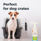 Oxyfresh Premium Crate & Cage Cleaner – Professional Dog Crate & Small Animal & Bird Cage Odor Eliminator – Quickly Cleans, Removes Poop & Deodorizes Pet Odors – Safe & Bleach Free