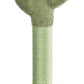 Basics Cat Scratcher - Indoor Cactus Single Cat & Kittens Scratching Post with Dangling Ball, Medium (25.6" H) - Green