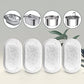 Cat Water Fountain Filters for 108/3.2L& 67oz/2L Stainless Steel Pet Water Dispenser Fountain Filter Replacement with 8 Sponges (8 Filters&8 Sponges)