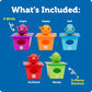Learning Resources Peek-a-Bird Learning Buddies - 15 Pieces, Age 18 Months+ Toddler Activities, Preschool Toys, Educational Color Teaching