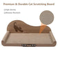 NATUYA Cat Scratcher Cardboard Lounge Bed, 24 Inch Large Cats Scratching Board Couch, Durable Cat Scartch Pad for Indoor Cats