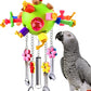 KATUMO Bird Toys, Parrot Pull Spoons Toys for Conure Cage Parakeet Cockatiel Quarker African Grey Mini Macaw  Parrots Cockatoo Small to Medium Birds