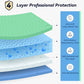 4 Pack 36” x 36” Extra Heavy Absorbency Washable Underpads, Waterproof Quick Drying Nursing Incontinence Reusable Washable Bed Pee Pads for Dogs, Diaper Changing & Adults, Green